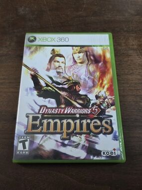 Xbox 360 Dynasty Warriors 5 Empires Game Cib